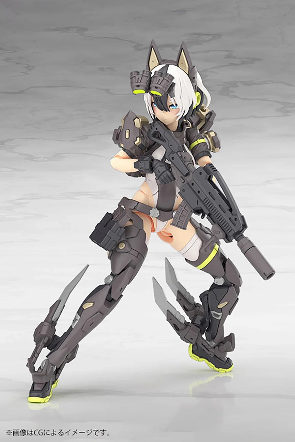 Original Genuine Kotobukiya Model Kits Megami Device (35) Yggdrasis Garm Ripper Original Character Action Assembly Mecha Girl