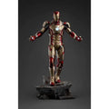 1/4 Marvel Comics Figure Iron Man Can Glow High-end Resin Anime Collection Model Desktop Ornaments Holiday Gifts Children Toys