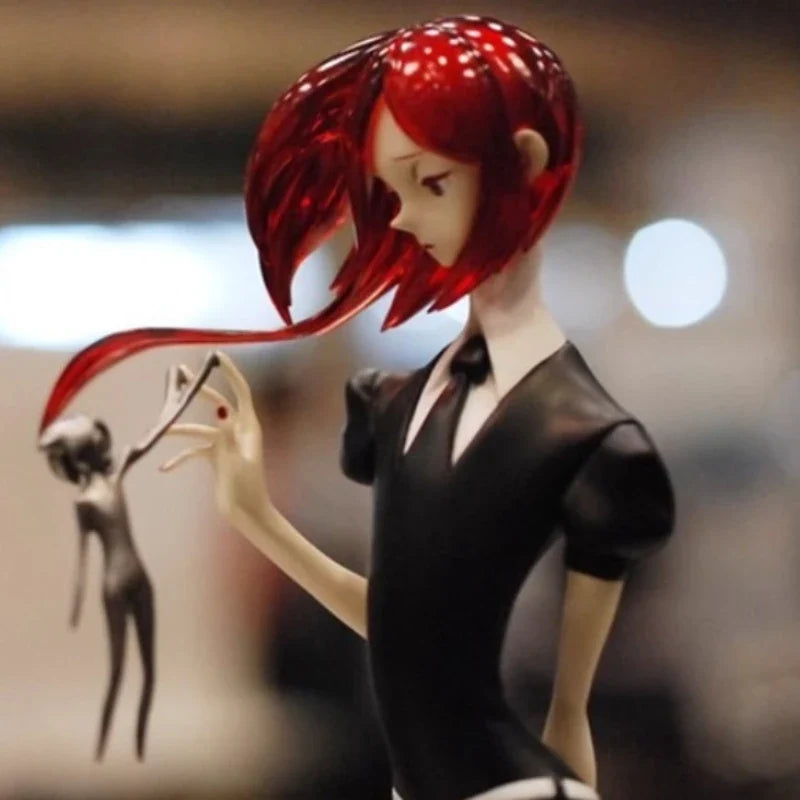 Gem Country Surrounding Cinnabar White Model Handmade Unpainted Humanoid Resin Model Anime Surrounding Toys Desktop Collectibles