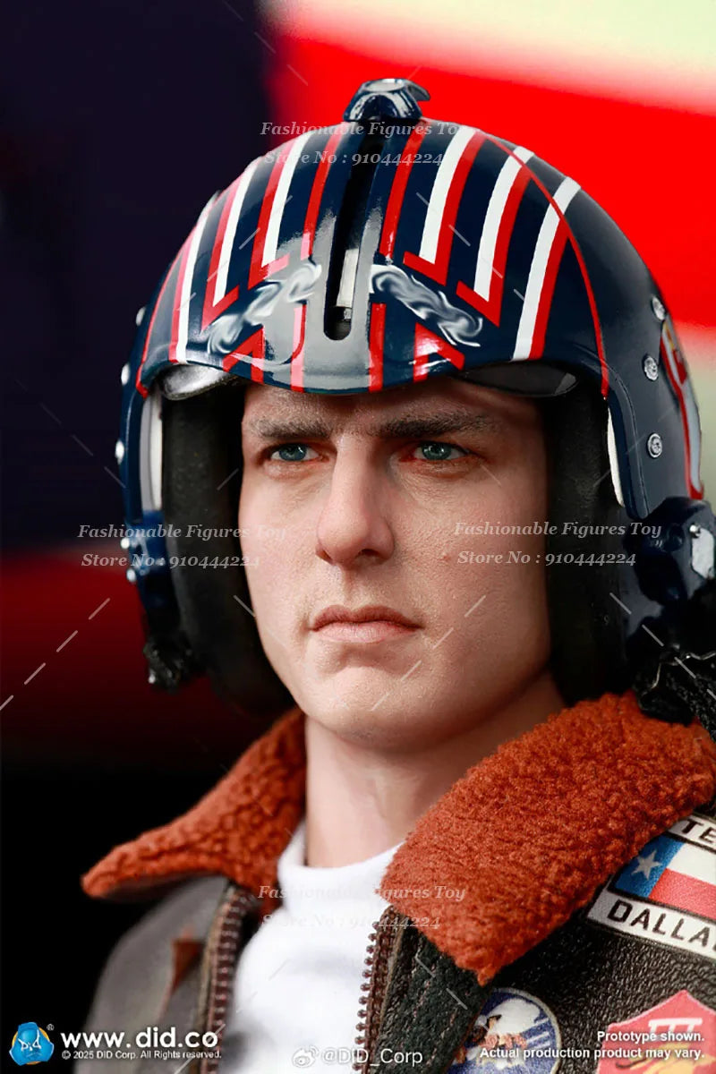 DID MA80181 1/6 Men Soldier Handsome Tom Cruise Pilot Instructor Captain Full Set 12" Action Figure Model Toys Collection