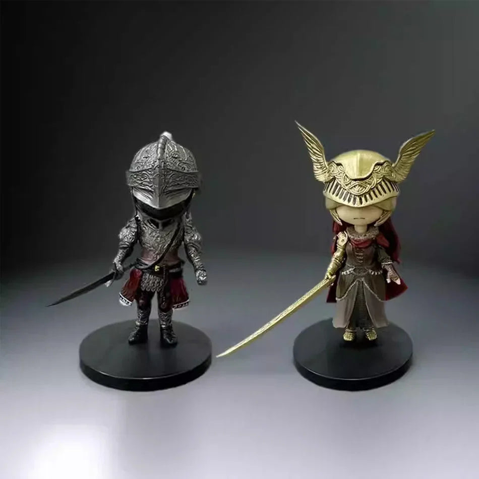 2026 In Stock Ring Gaming Q Version Mini Ranni Cat Melina Malenia The Half-Wolf Action Figure Lani Magic Ornaments Dolls