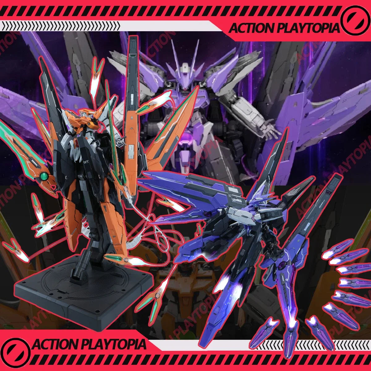 TC-004 STAR ABYSS 1/100  Alloy Mecha Model Kit Assembled Action Figure High Mobility Transformable Aerial Combat Mech Model Toys