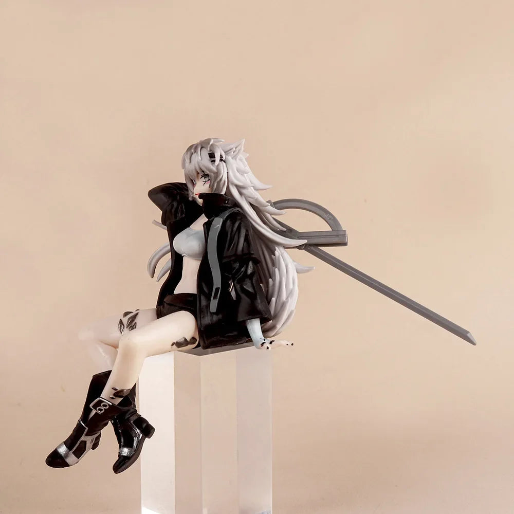 Arknights Anime Action Figure Lappland 13cm Sitting Posture Kawaii Figures Collection Model Statue Toy Gifts