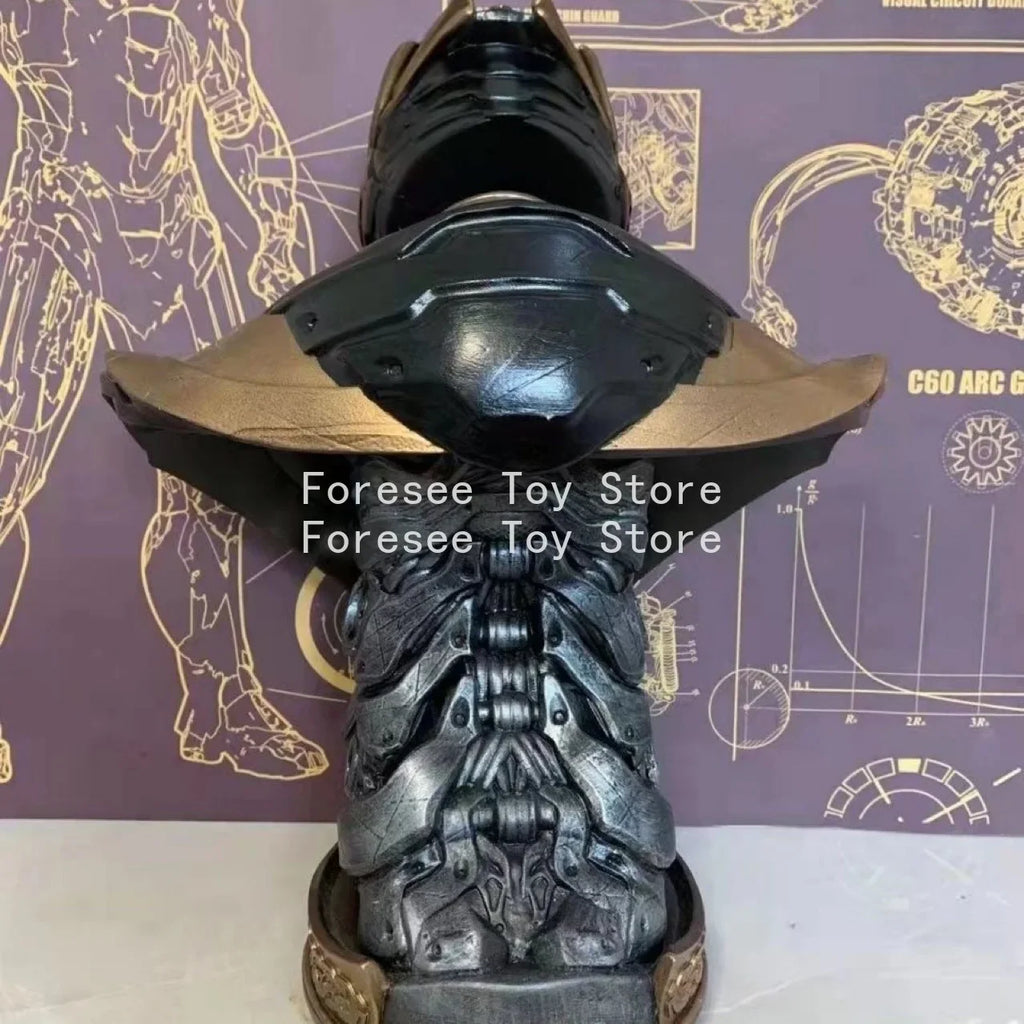 38cm Thanos Half-body Sculpture Figure The Avengers Anime Figures Collection Desktop Ornament Decoration Best Gifts for Children