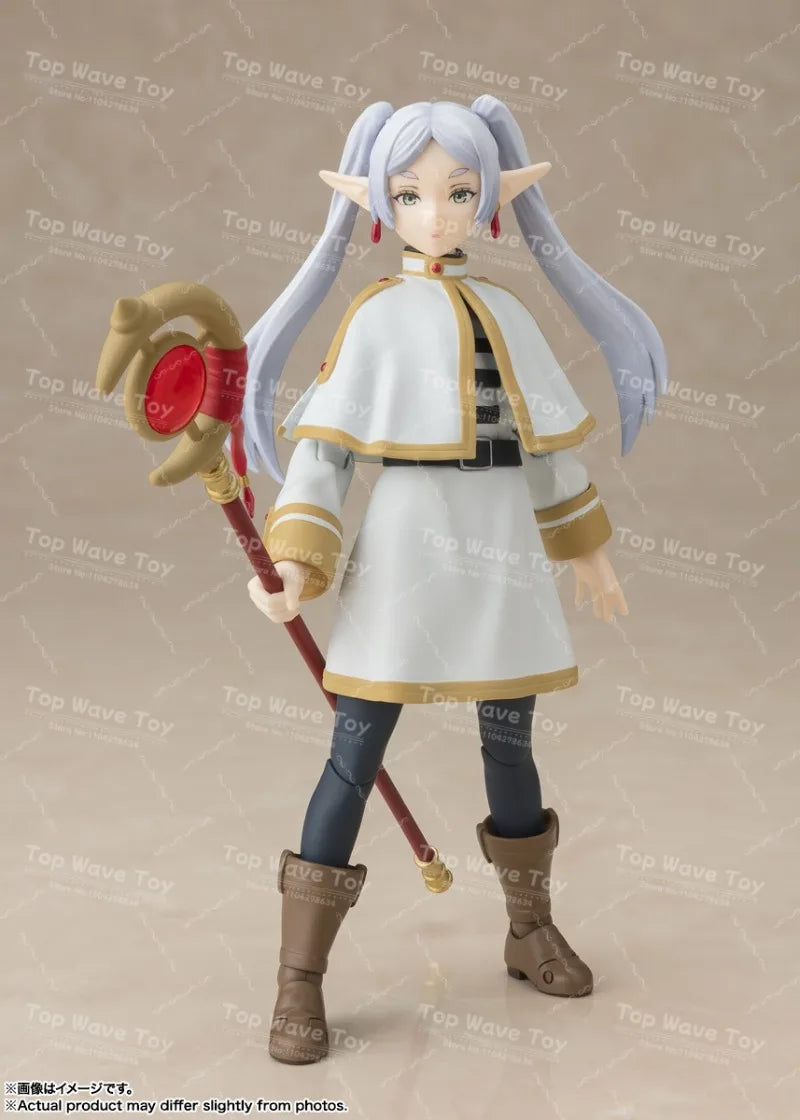 New Stock Bandai Original Box SH Figurats SHF Frieren Beyond Journey's End FERN Anime Action Figure Model Toy Figura PVC Gifts