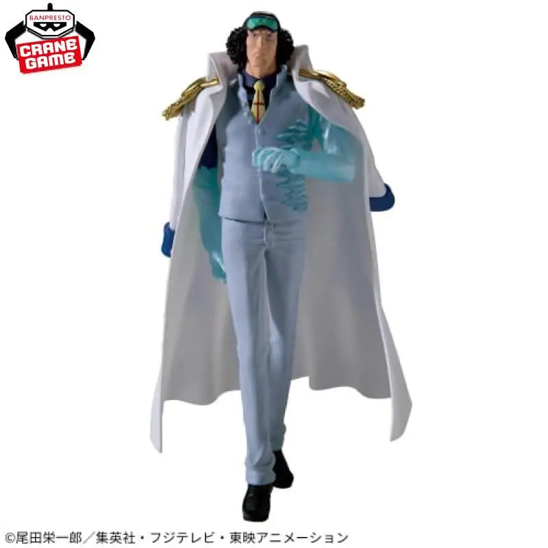 100% Genuine Bandai Namco Banpresto One Piece Logia The Borsalino Sakazuki Kuzan Pvc Figure Model Collector Ornament Toy Gift