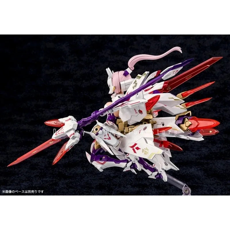 in stock 100% Original KOTOBUKIYA Megami Device12 Anime Figure KP515 ASRA NINE-TAILS Action Figure Toys Collectible Model Gift