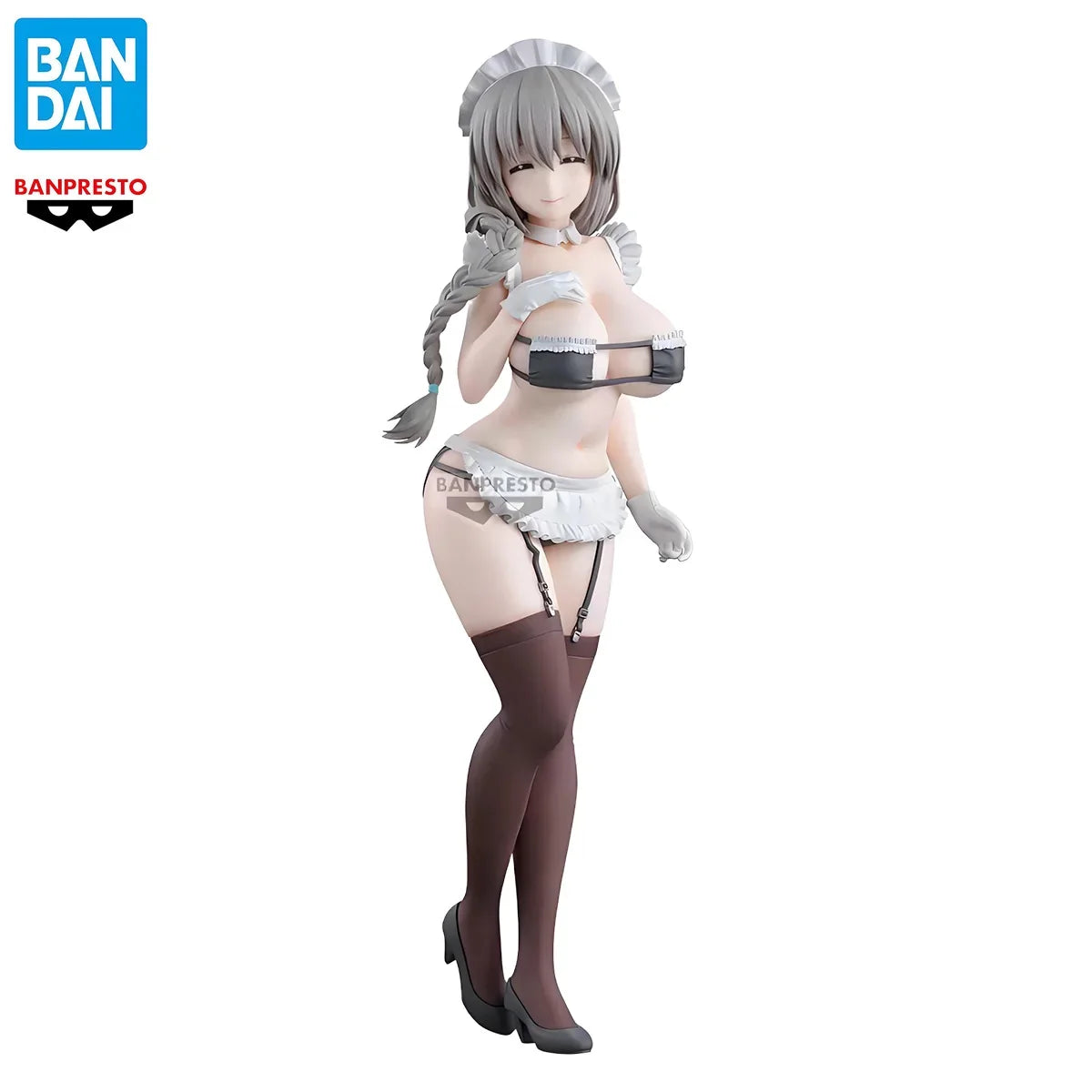 in Stock Original BANDAI Uzaki Chan Wa Asobi Tai! Uzaki Tsuki 27cm Anime Action Figures Model Ornament Collectibles Toys Gift