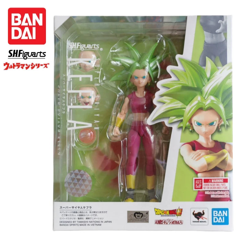 Auf Lager Bandai S.H. Figuarts Original Dragon Ball Kefla Puppe Brandneu Verpackt Actionfigur Anime Charaktere Modell Garage