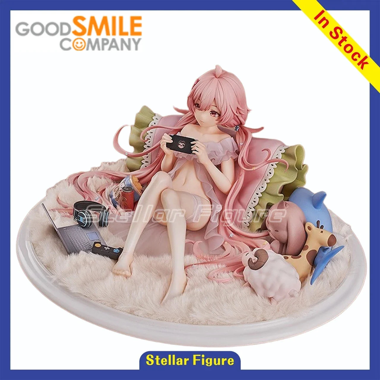【SF】In Stock GSAS GSC Red Pride of Eden Evans Afternoon Leisure Time 1/7 Scale Figures Model Collection Animation