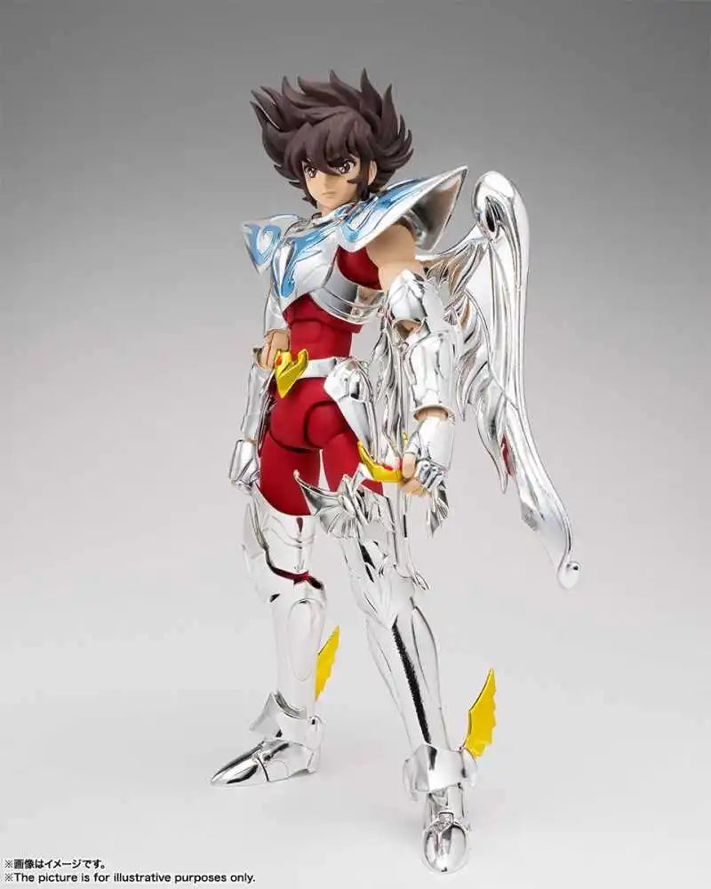 Original Bandai in Stock Saint Seiya EX Saint Cloth Myth 15th Anniversary Pegasus Anime Figure Model Toy Action Figure Toy Gift