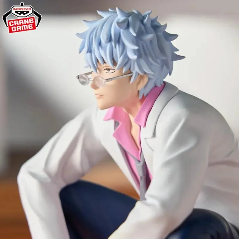 Original Gintama Sakata Ginpa Teacher Hijikata Toushirou Anime Figure Toys Model Figurine Collection Toys