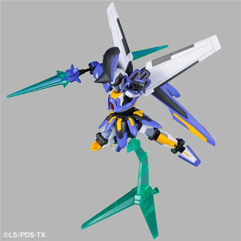 Bandai Genuine Carton Fighter Anime LBX ODIN Hyper Action Figures Collectible Assembly Model Ornaments Toys Gifts for Kids