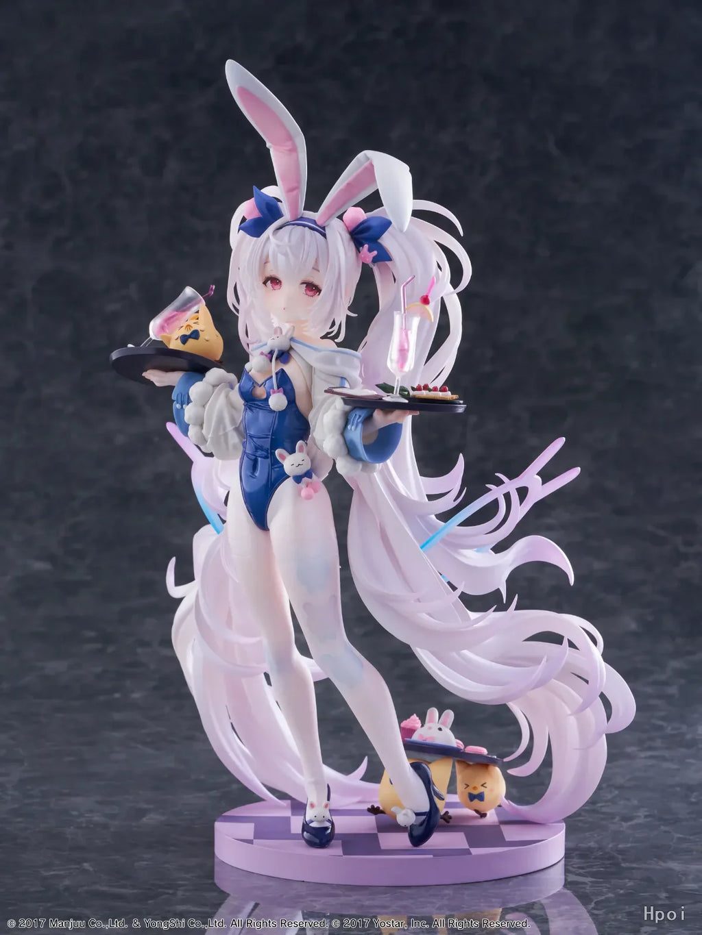 WING Azur Lane Laffey II Sleepy Busy Day 1/7 Scale PVC Figur mit Ersatzgesicht Geschenke Spielzeug Modell Original Garage Kit Kawaii
