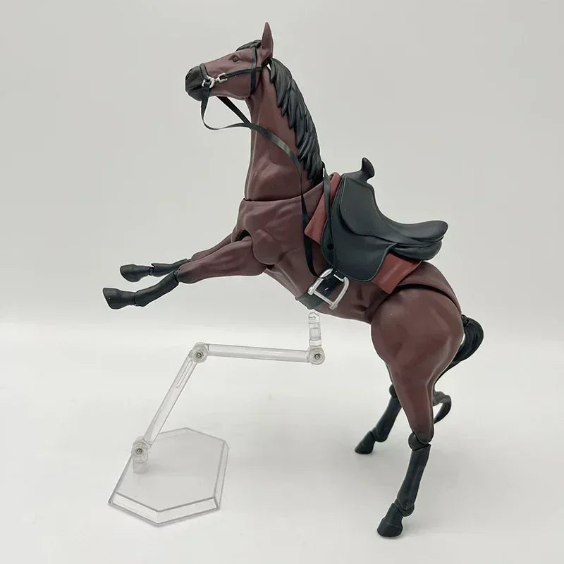 16cm #490 Figma Max Factory Anime Figure figma Horse ver.2 White/Brown Action Figure Adult PVC Collectible Model Doll Toys Gifts