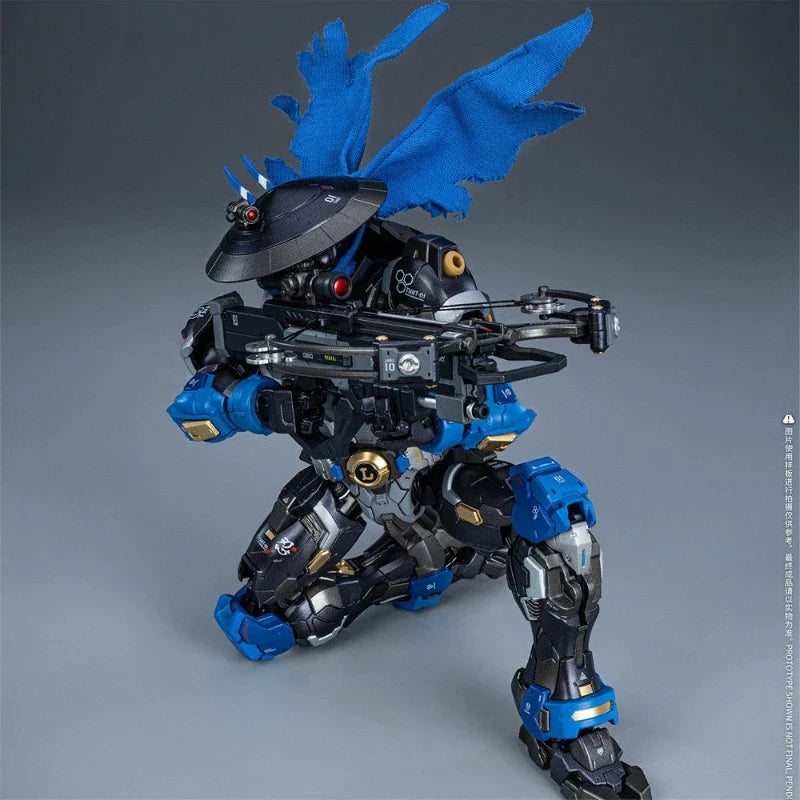 In stock HEATBOYS Alloy Mecha Ninja Turtles Leonardo 40th Anniversary Edition Ambush Night Tournament Moving Model