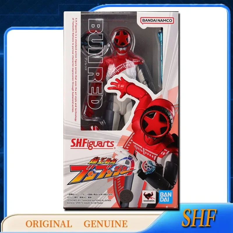 Bandai Original Genuine SHF SHFiguarts BUN RED KYORYU RED GOKAI RED Anime Action Figures Toys for Kids Gift Model Ornaments