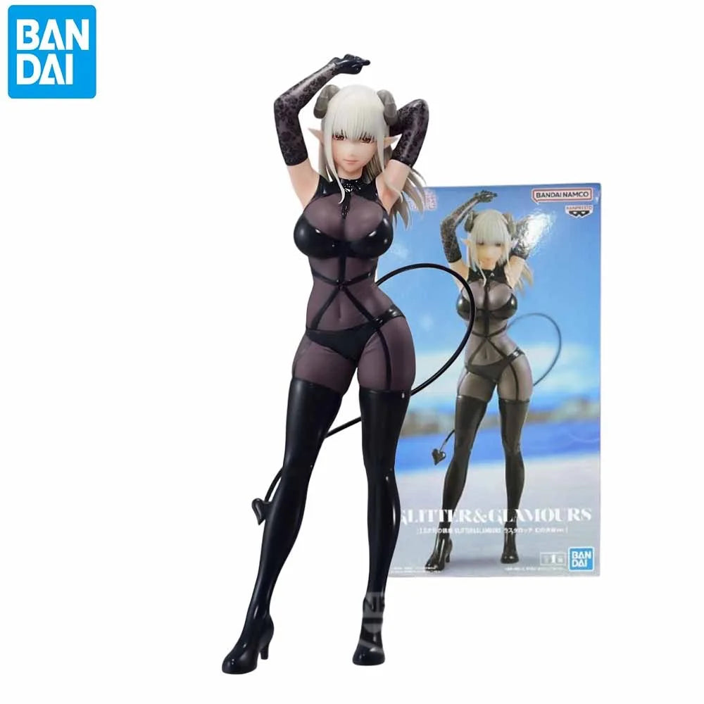 In Stock Original Bandai Anime Figure 2.5 Dimensional Seduction GLITTER&GLAMOURS Lady Lustalotte Fabled Costume Action Toys