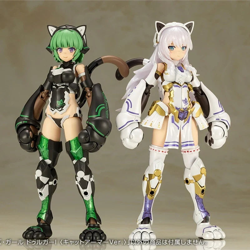 Genuine Kotobukiya FRAME ARMS GIRL FG171 Durga I Cat Armor Original Action Figure Collectible Model Statuette Doll Ornament Gift