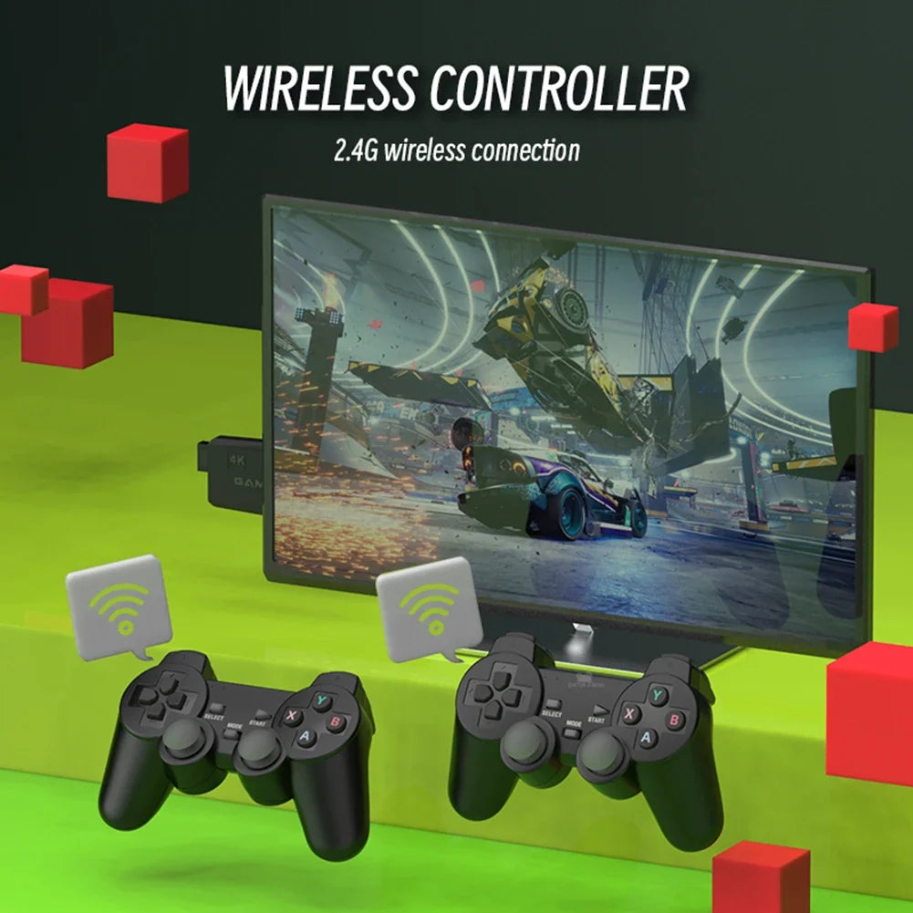 32G Super Console HDMI-Compatible Portable Video Game Stick Plug and Play Equipped with S1/atari/name/sfc/fc/gba/gb/gbc Game