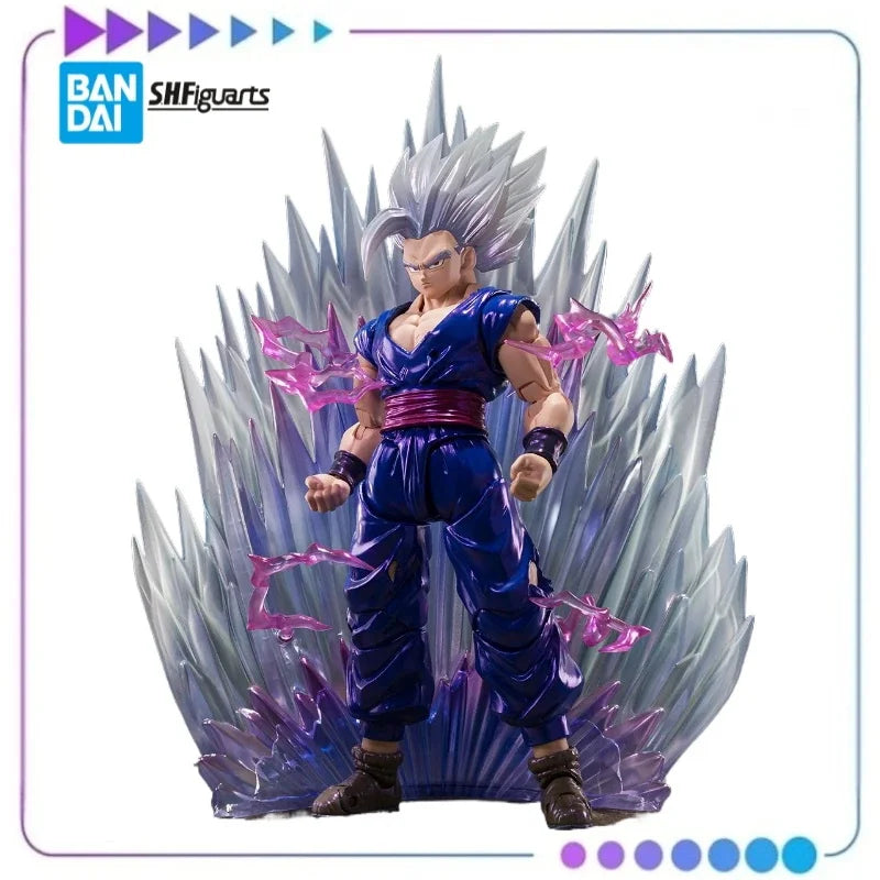 SHF Dragon Ball Exclusive: Son Gohan Beast Anime Action Figure | PVC Movable Super Saiyan Model | Collector's Edition