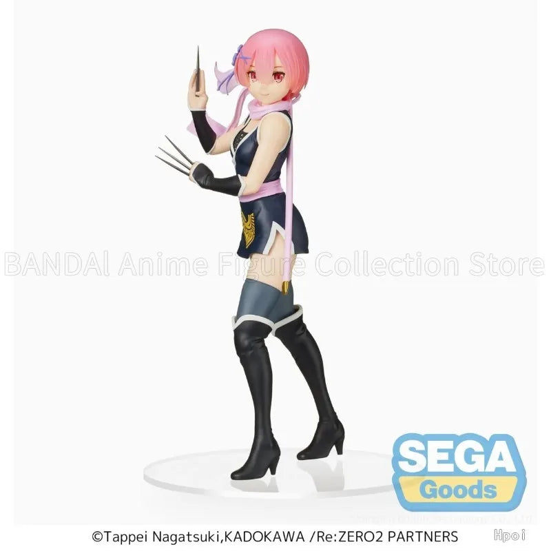 In Stock Original Re: ZERO - Starting Life in Another World - Remu/Ramu Kunoichi Version Model Toys Gifts Collection