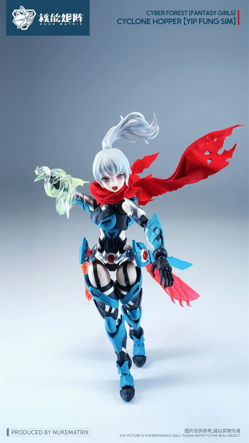 【Pre-Sale】 Nuke Matrix Cyber Forest Fantasy Girls Cyclone Hopper Yip Fung Sim Action Model Collectible Figure Toys