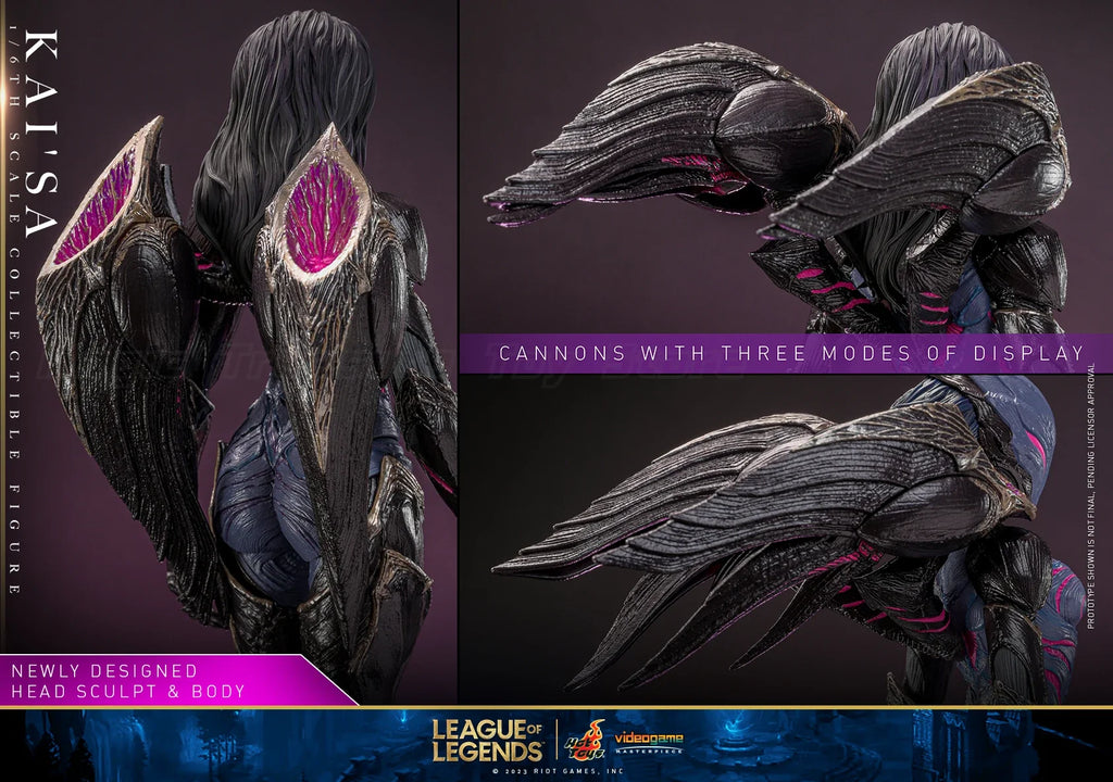 【MT】Hot Toys VGM57 "League of Legends" LOL KaiSa Daughter of The Void 1:6 Scale Collectible Doll Movable Model Toy Ornaments