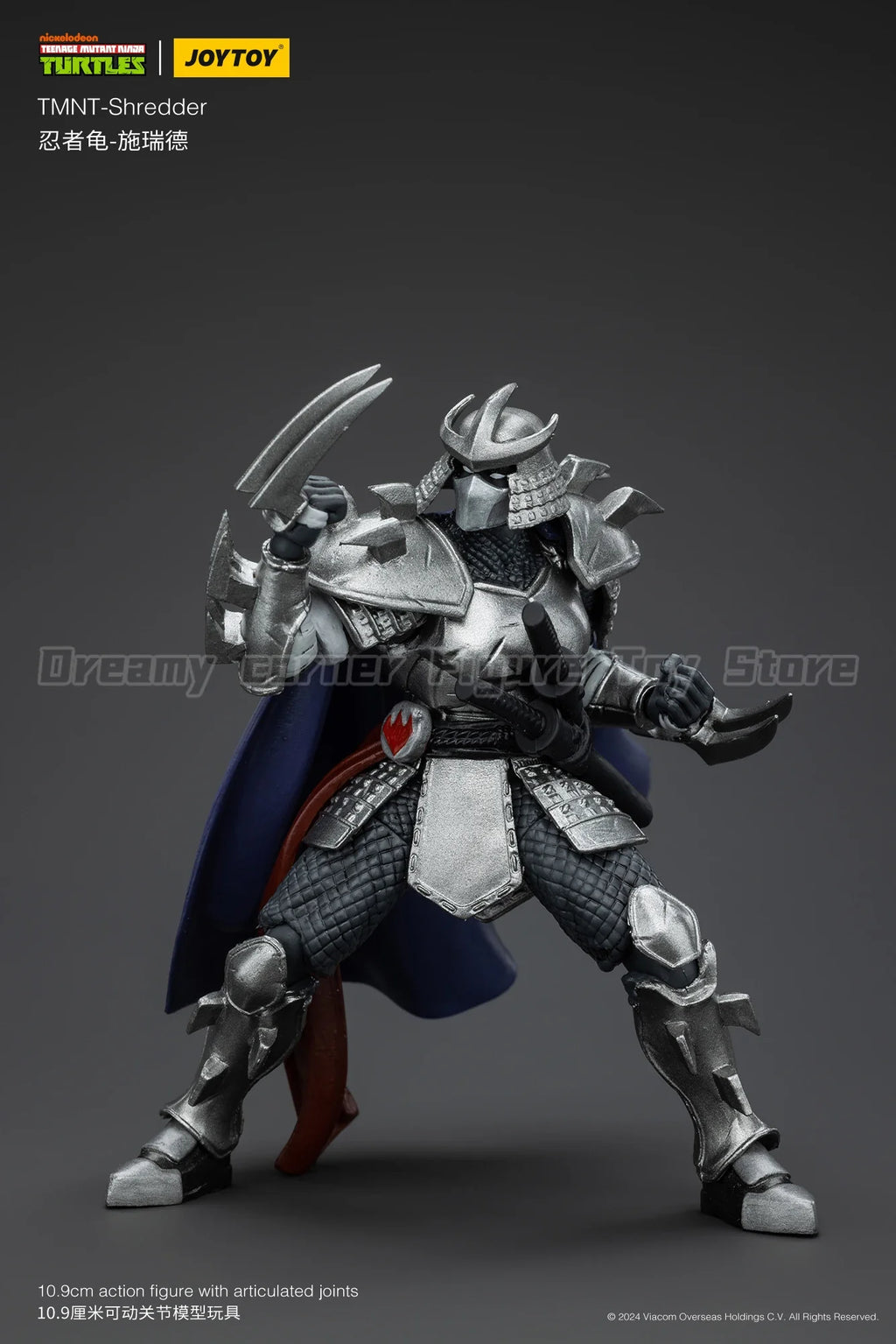 【In Stock】JOYTOY TMNT-Shredder 1/18 Action Figure Toy Model