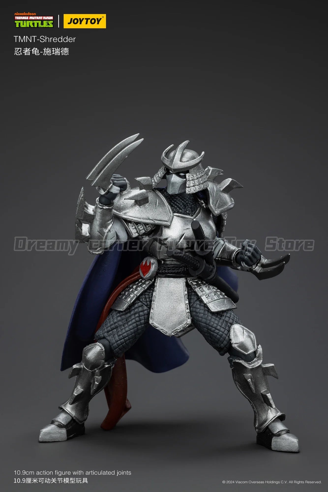 【In Stock】JOYTOY TMNT-Shredder 1/18 Action Figure Toy Model