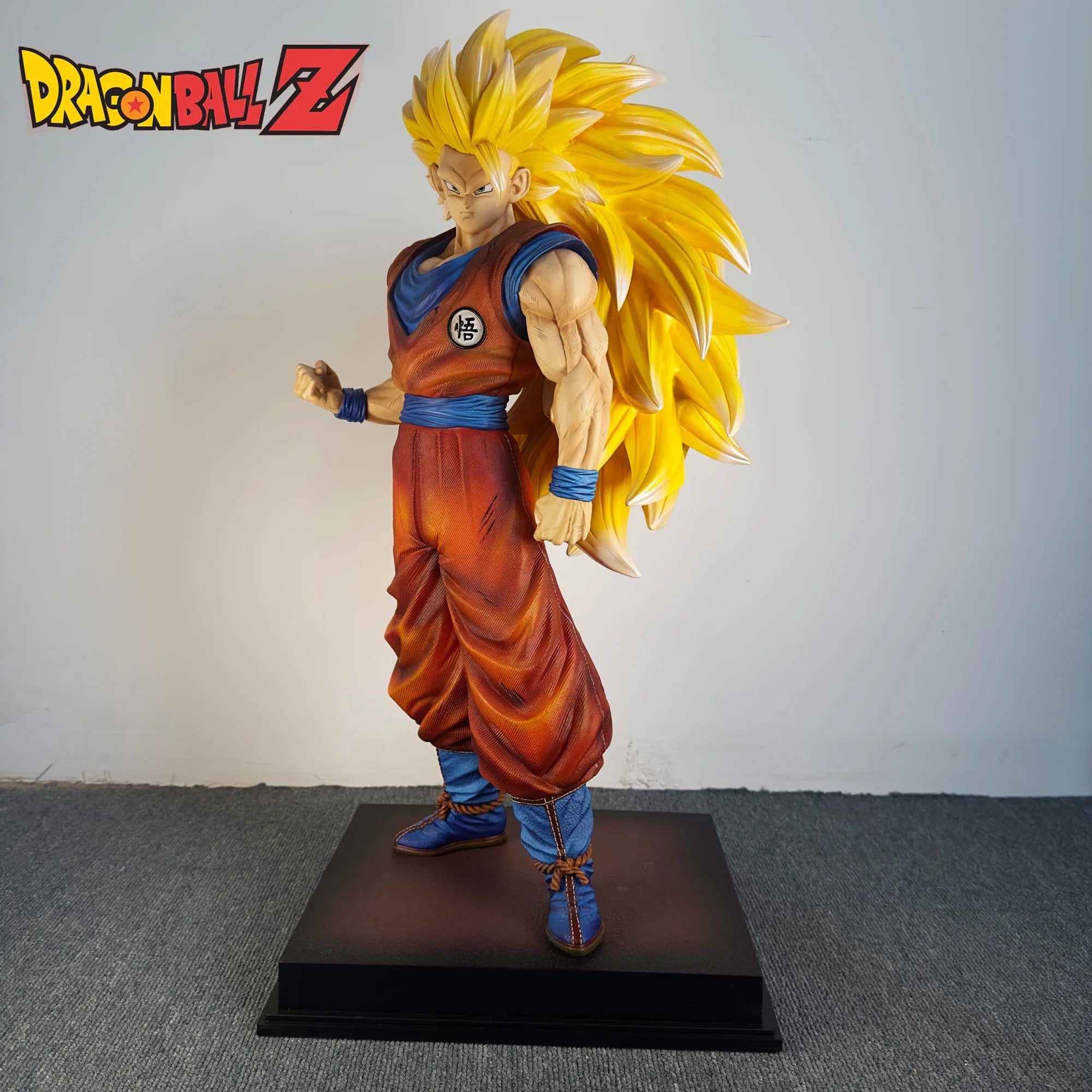 54cm JT Studio Dragon Ball Anime Figures 2% Studio Super Saiyan 3  Action Figure Statue Model Doll Collection Toys Gifts