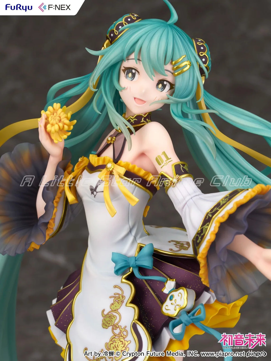 In Stock Original F:NEX Piapro Hatsune Miku Mid-Autumn Night 1/7 Gift Ornament Anime Figure