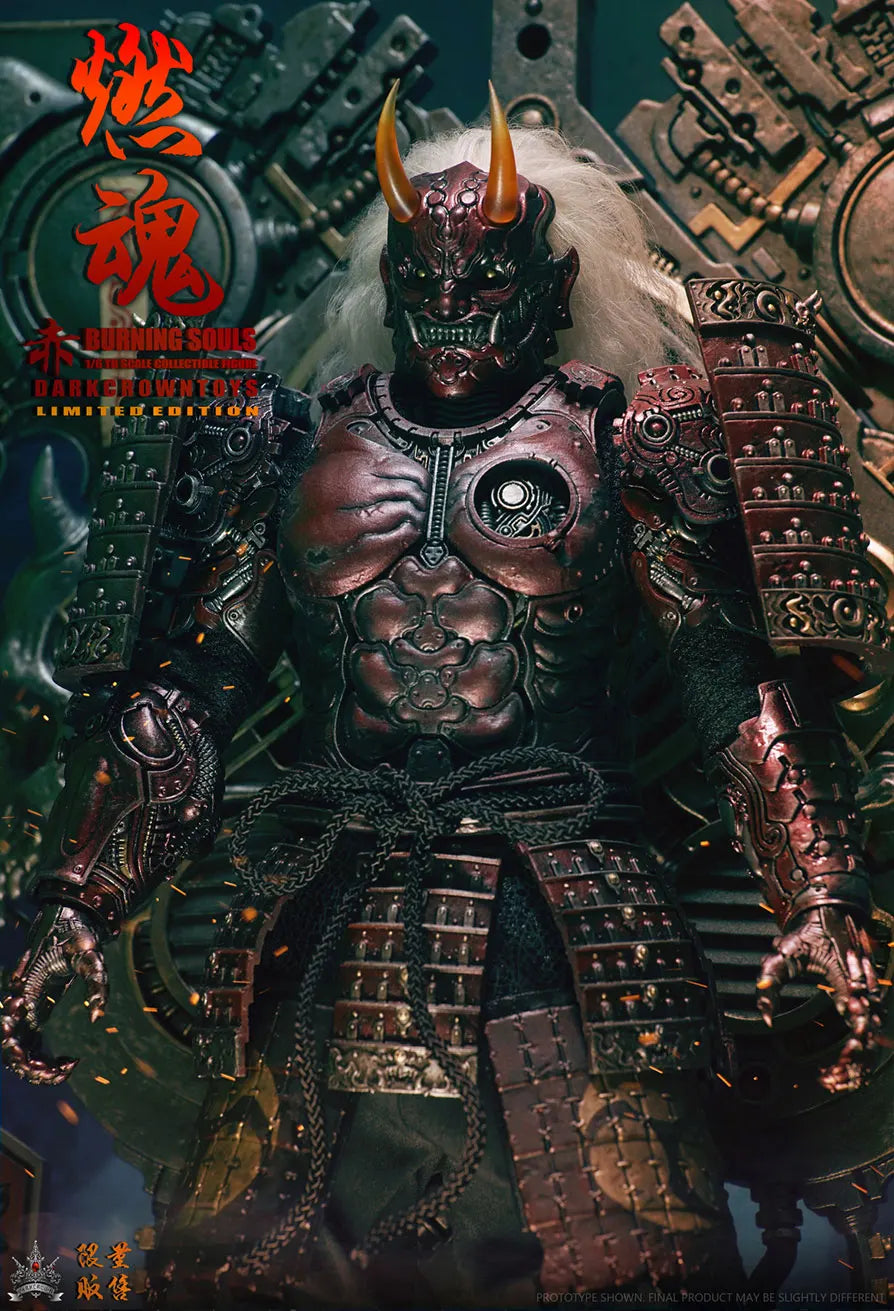 DARKCROWNTOYS Burning souls 1/6 Scale Collectible Action Figure Limited Editiom Ancient Mecha - Red Demon