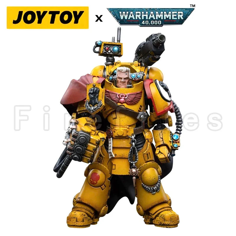 1/18 JOYTOY Action Figure (4PCS/SET) 40K Fists Heavy Intercessors Set Anime Model Toy