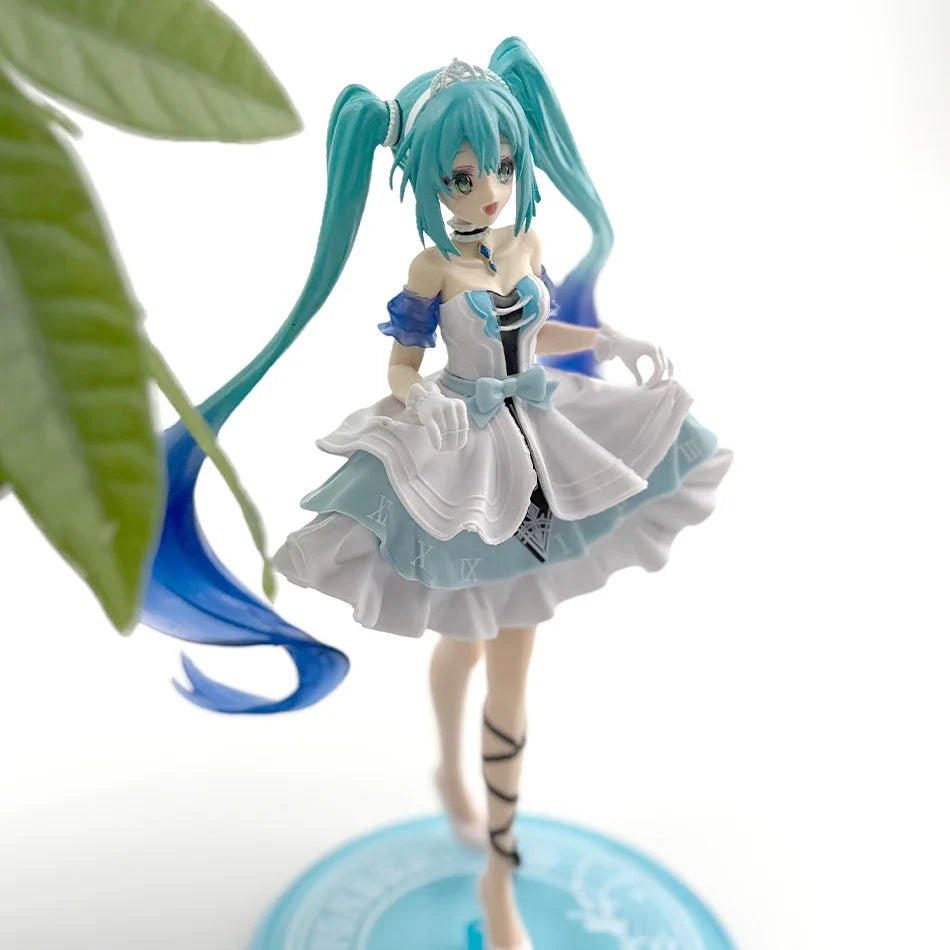 In Stock Hatsune Miku Anime Figure Fashion Subclture Miku Action Figure Christmas Gift PVC Collection Model Kawaii Girl Doll Toy