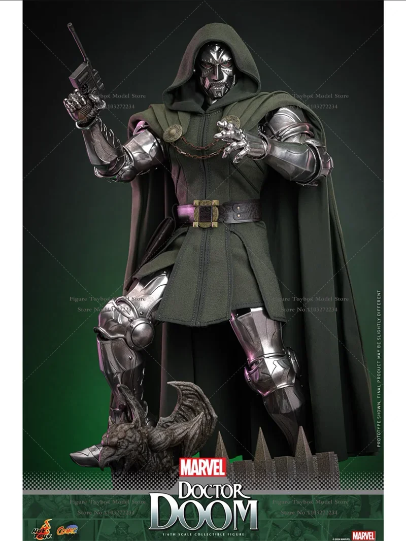 HotToys HT CMS022 Special Edition 1/6 Comic Doctor Doom Victor Von Cloth Action Figure Fantastic 4 Villain 12" Full Set Soldier