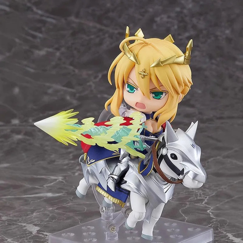 10cm Fate Grand Order Altria Pendragon Lancer Ver. Multiple Accessories Pvc Game Girl Figure Collectible Model Statue Fans Decor