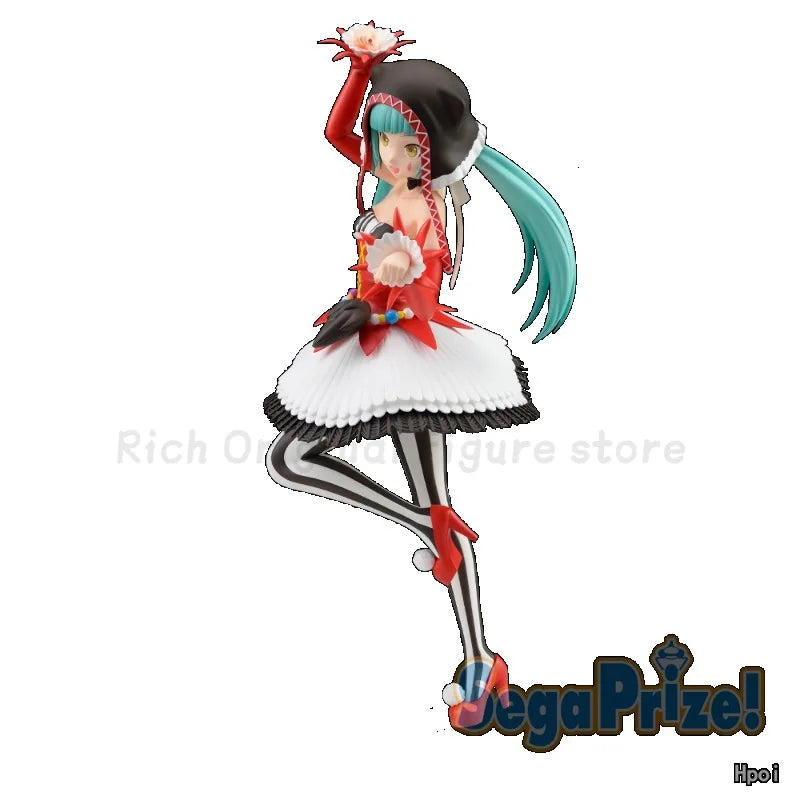 【In Stock】Original SEGA SPM Project DIVA Arcade Future Tone Hatsune Miku Clown Girl Anime Figure Model Toys