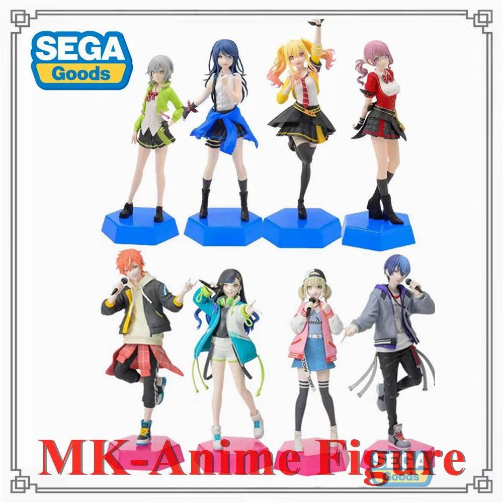 Original SEGA HATSUNE MIKU COLORFUL STAGE Tenma Saki Hoshino Ichika Hinomori Shiho Anime Figur Desktop x Dekoriere Sammlungen
