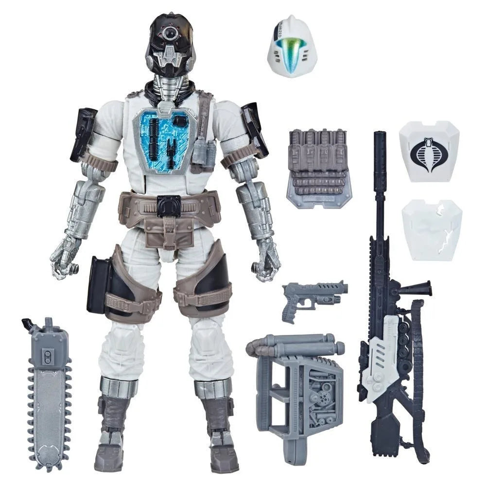 Original Hasbro G.I. Joe Classified Series Cobra #69 Arctic B.A.T. 6inch Action Figure Model Toy Collection Hobby Boys Gifts