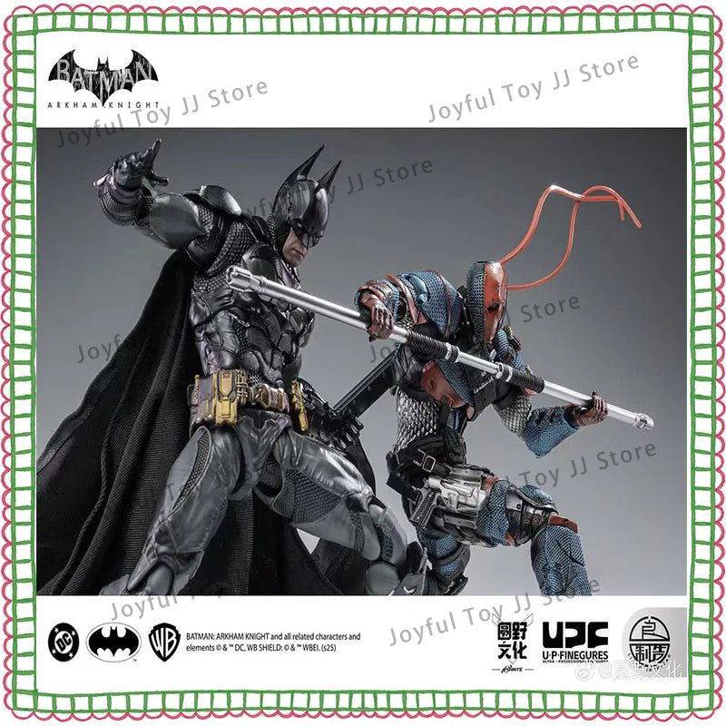 In Stock New Original Lpzz Deathstroke Arkham Knight Deathstroke Finished Module 1/12 Dc002 Articulated Action Anime Figure Gift