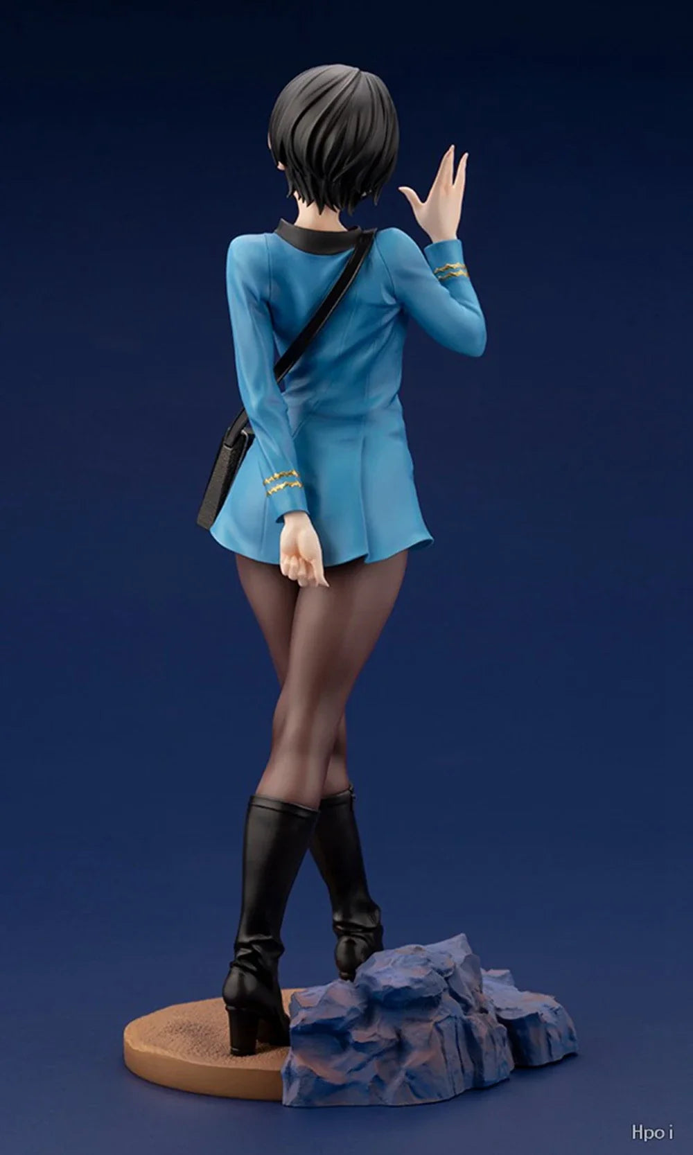 22CM Anime Star Trek The Figure Vulcan Scientist Series Bishoujo Statue Medical Officer 1/7 Stand Model Toy Doll Action Figure