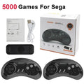 Retro Game Console TV Video Game Stick 16 Bit For Sega Genesis Built-in 5000 Classic Games with Controllers Gamepad SG800