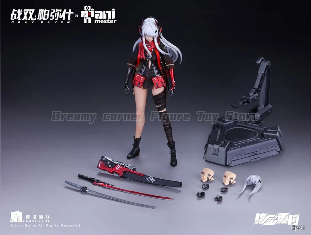 【In Stock】Nuclear Gold Reconstruction AniMester GRAY RAVEN: PUNISHING Lucia Crimson Deep 1/9 Action Figure Collection Toys