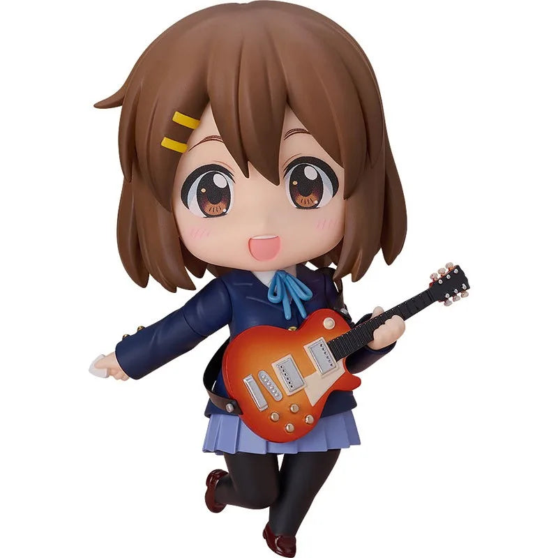 K-ON！Yui Hirasawa 2.0 100% Original echte 10cm PVC Action Figur Anime Figur Modell Spielzeug Figuren Sammlung Puppe Geschenk