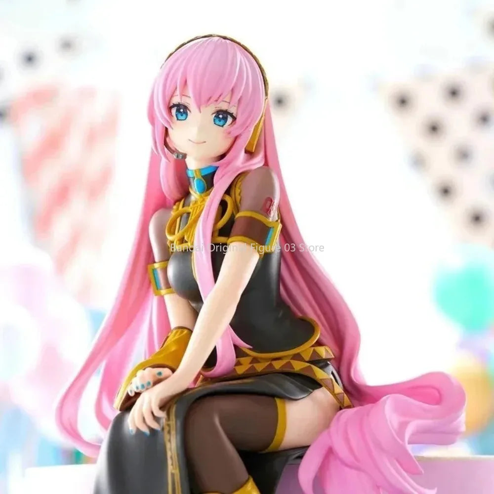 In Stock Original FuRyu Hatsune Miku Series Noodle Stopper -Megurine Luka- PVC Anime Action Figures Model Collection Toys Gifts
