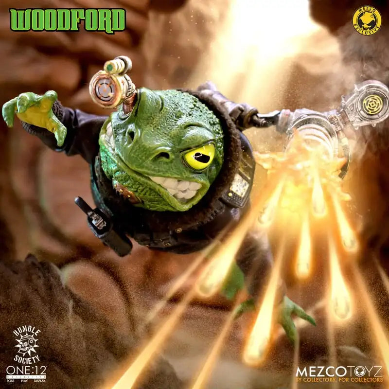 Original In Stock Mezco One: 12 1/12 Scale Soldier Frog Butler Woodford Full Set 6inch Action Figure Model For Hobby Collection