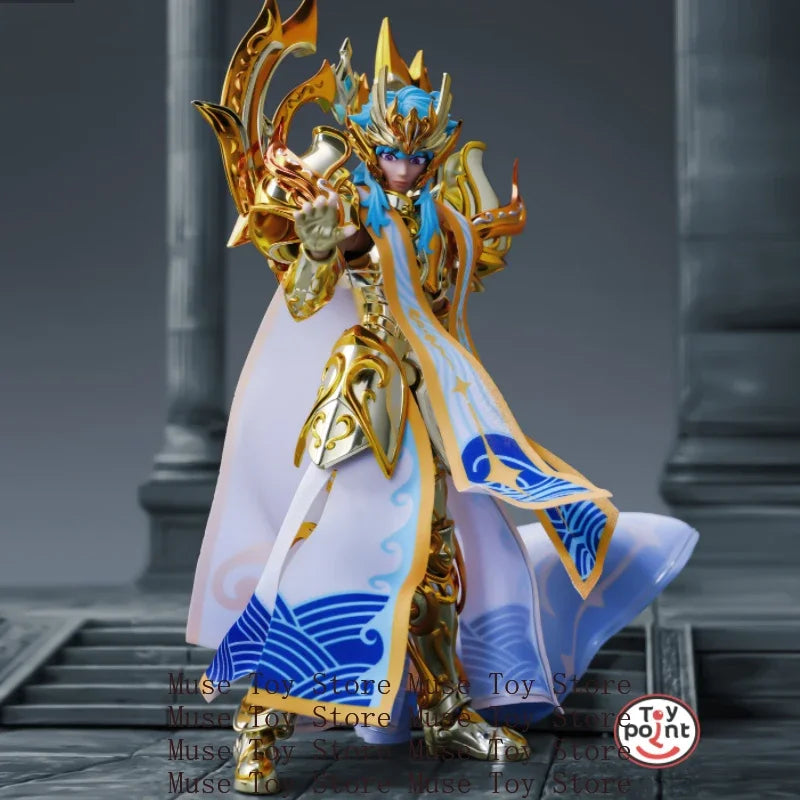 Toypoint/TP Saint Seiya Myth Cloth EXM Aquarius Camus SOG Totem/Object Gold Knights of the Zodiac Action Figure In stock