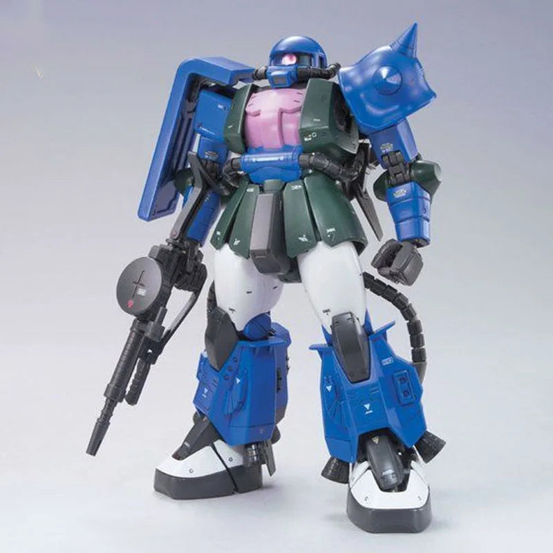 Bandai Original MG ZakuⅡ High Mobility Type MS-06R-1A 1/100 Anime Action Figure Assembly Model Toys Gifts For Children GUNDAM