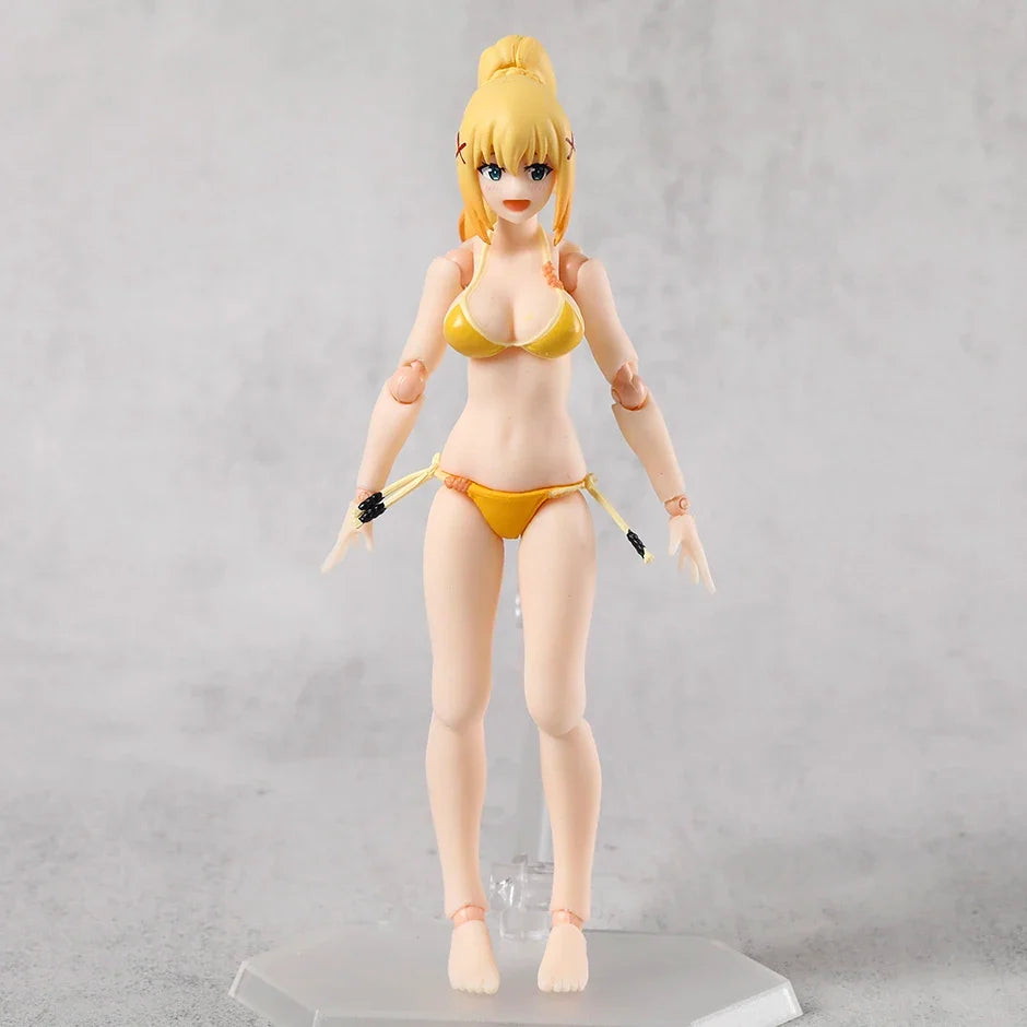 figma Darkness Swimsuit ver. EX-065 Action Figure PVC Toy Model Doll Collection Gift